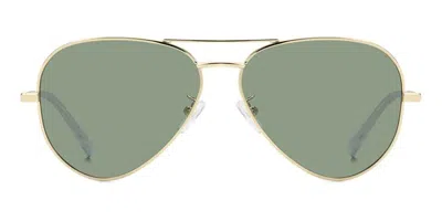 Polaroid Pld 4186/g/s/x Vestibilità Orientale Polarized J5g/uc Occhiali Da Sole Oro Per Uomo In Multi