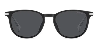Polaroid Pld 4187/g/s/x Asian Fit Polarized 807/m9 Men's Sunglasses Black Size 51