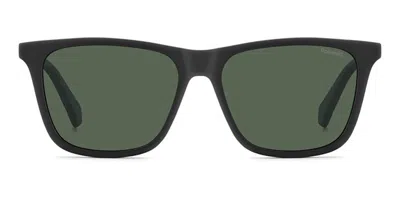 Polaroid Pld 4190/s Polarized 003/uc Occhiali Da Sole Neri Per Uomo In Black