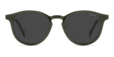 Polaroid Pld 4191/s Polarized 4c3/m9 Occhiali Da Sole Verdi Per Uomo In Green