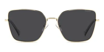 Polaroid Pld 4193/g/s/x Polarized 2f7/m9 Occhiali Da Sole Oro Per Donna In Gold