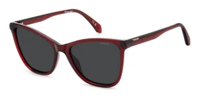 Polaroid Pld 4194/s Polarized C9a/m9 Occhiali Da Sole Rossi Per Donna In Red