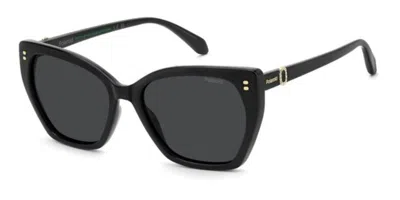 Polaroid Pld 4198/s/x Polarized 807/m9 Occhiali Da Sole Neri Per Donna In Green
