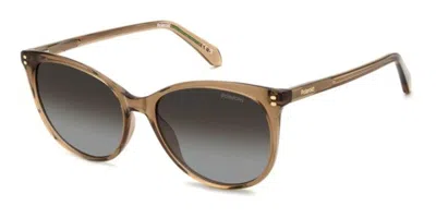 Polaroid Pld 4200/s/x Polarized Ham/la Occhiali Da Sole Arancioni Per Donna In Brown