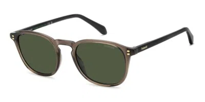 Polaroid Pld 4203/s/x Polarized 09q/uc Occhiali Da Sole Marroni Per Uomo In Brown