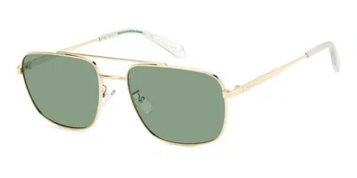 Polaroid Pld 4214/g/s/x Asian Fit Polarized Pef/uc Men's Sunglasses Gold Size 59
