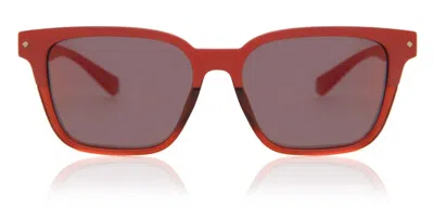 Polaroid Pld 6044/f/s Asian Fit Polarized C9a/oz Men's Sunglasses Red Size 55 In Brown