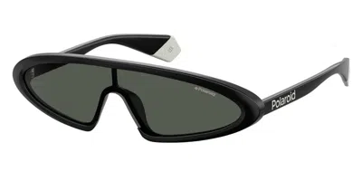 Polaroid Pld 6074/s Polarized 807/m9 Occhiali Da Sole Neri Per Uomo In Black