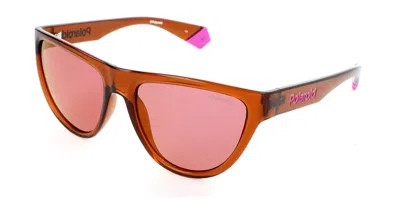 Polaroid Pld 6075/s 09q Occhiali Da Sole Marroni Per Donna In Multi