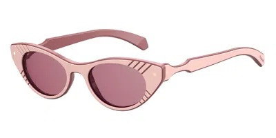 Polaroid Pld 6084/s Polarized Nxa/0f Women's Sunglasses Pink Size 48