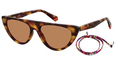 Polaroid Pld 6108/s L9g/he Occhiali Da Sole Tartarugatishell Per Donna In Brown