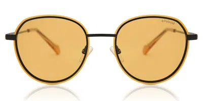 Polaroid Pld 6114/s 40g/he Occhiali Da Sole Neri Per Uomo In Brown