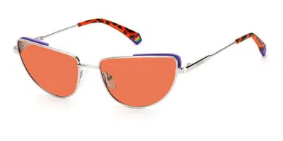 Polaroid Pld 6129/s Polarized G2i/he Occhiali Da Sole Grigi Per Donna