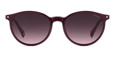 Polaroid Pld 6137/cs With Clip-on 0t7/xw Occhiali Da Vista Purple Per Uomo (solo Montatura)