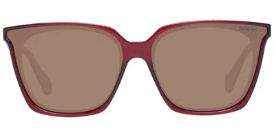 Polaroid Pld 6160/s C9a/sp Women's Sunglasses Red Size 62