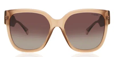 Polaroid Pld 6167/s 10a/la Women's Sunglasses Brown Size 55 In Multi