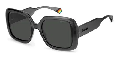Polaroid Pld 6168/s Kb7/m9 Women's Sunglasses Grey Size 54 In Gray