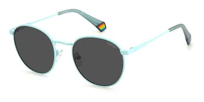 Polaroid Pld 6171/s Mvu/m9 Men's Sunglasses Blue Size 51 In Multi