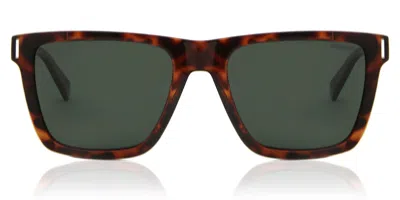 Polaroid Pld 6176/s 086/uc Men's Sunglasses Tortoiseshell Size 54 In Brown