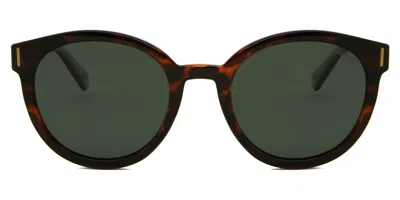 Polaroid Pld 6185/s 086/uc Women's Sunglasses Tortoiseshell Size 52 In Brown