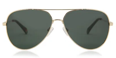 Polaroid Pld 6187/s Polarized J5g/uc Men's Sunglasses Gold Size 60