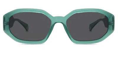 Polaroid Pld 6189/s 1ed/m9 Women's Sunglasses Green Size 55