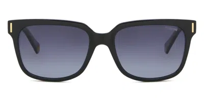 Polaroid Pld 6191/s Polarized 807/wj Men's Sunglasses Black Size 54 In Blue