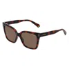 Polaroid Pld 6192/s 086 Sp Womens Cat-eye Sunglasses In Brown