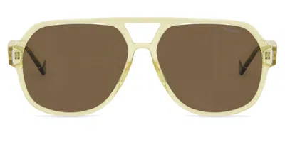 Polaroid Pld 6193/s Polarized 6dx/sp Men's Sunglasses Yellow Size 57
