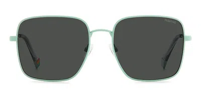 Polaroid Pld 6194/s/x Polarized N47/m9 Women's Sunglasses Green Size 56