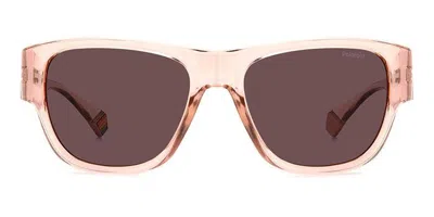 Polaroid Pld 6197/s Polarized 35j/kl Men's Sunglasses Pink Size 55