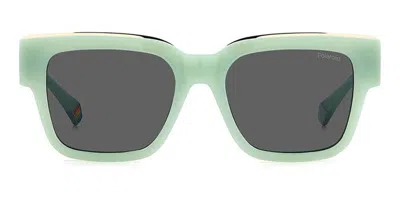 Polaroid Pld 6198/s/x Polarized 1ed/m9 Men's Sunglasses Green Size 52