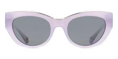 Polaroid Pld 6199/s/x Polarized 789/m9 Women's Sunglasses Purple Size 50