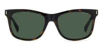 Polaroid Pld 6202/cs With Clip-on Women's Glasses, Tortoiseshell, Size 53 In Brown
