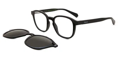 Polaroid Pld 6203/cs With Clip-on Men's Glasses, Black, Size 49