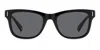Polaroid 51mm Polarized Square Sunglasses In Black