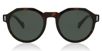 Polaroid Pld 6207/s Polarized 086/uc Men's Sunglasses Tortoiseshell Size 52 In Green