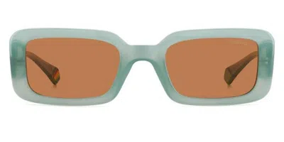 Polaroid Pld 6208/s/x Polarized 1ed/he Women's Sunglasses Green Size 52