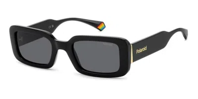 Polaroid Pld 6208/s/xn Polarized 807/m9 Women's Sunglasses Black Size 52