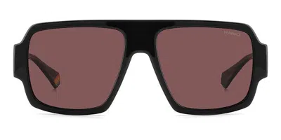Polaroid Pld 6209/s/x Polarized 807/kl Men's Sunglasses Black Size 55 In Multi