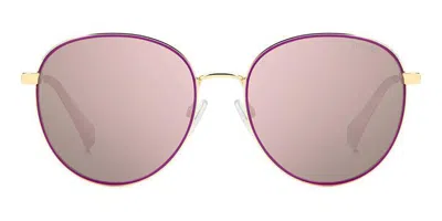Polaroid Pld 6215/s/x Polarized Eyr/jq Men's Sunglasses Pink Size 56 In Multi