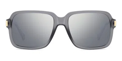 Polaroid Pld 6220/s/x Polarized Riw/ex Men's Sunglasses Grey Size 56 In Gray