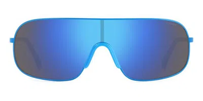 Polaroid Pld 6222/s Polarized Mvu/5x Men's Sunglasses Blue Size 99