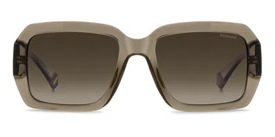 Polaroid Pld 6223/s/x Polarized 09q/la Men's Sunglasses Brown Size 54