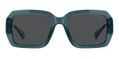 Polaroid Pld 6223/s/x Polarized Zi9/m9 Men's Sunglasses Green Size 54