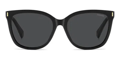 Polaroid Pld 6229/cs With Clip-on Women's Glasses, Black, Size 55