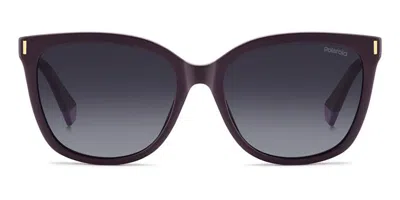Polaroid Pld 6229/cs With Clip-on Women's Glasses, Purple, Size 55