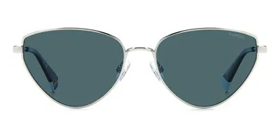 Polaroid Pld 6234/s/x Polarized Doh/c3 Women's Sunglasses Grey Size 57 In Gray