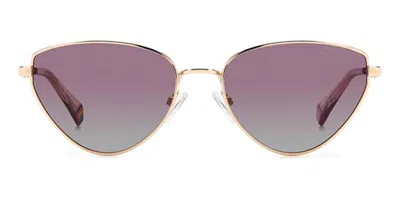 Polaroid Pld 6234/s/x Polarized Eyr/gc Women's Sunglasses Gold Size 57