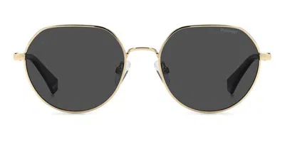 Polaroid Pld 6236/s/x Polarized Rhl/m9 Men's Sunglasses Gold Size 54
